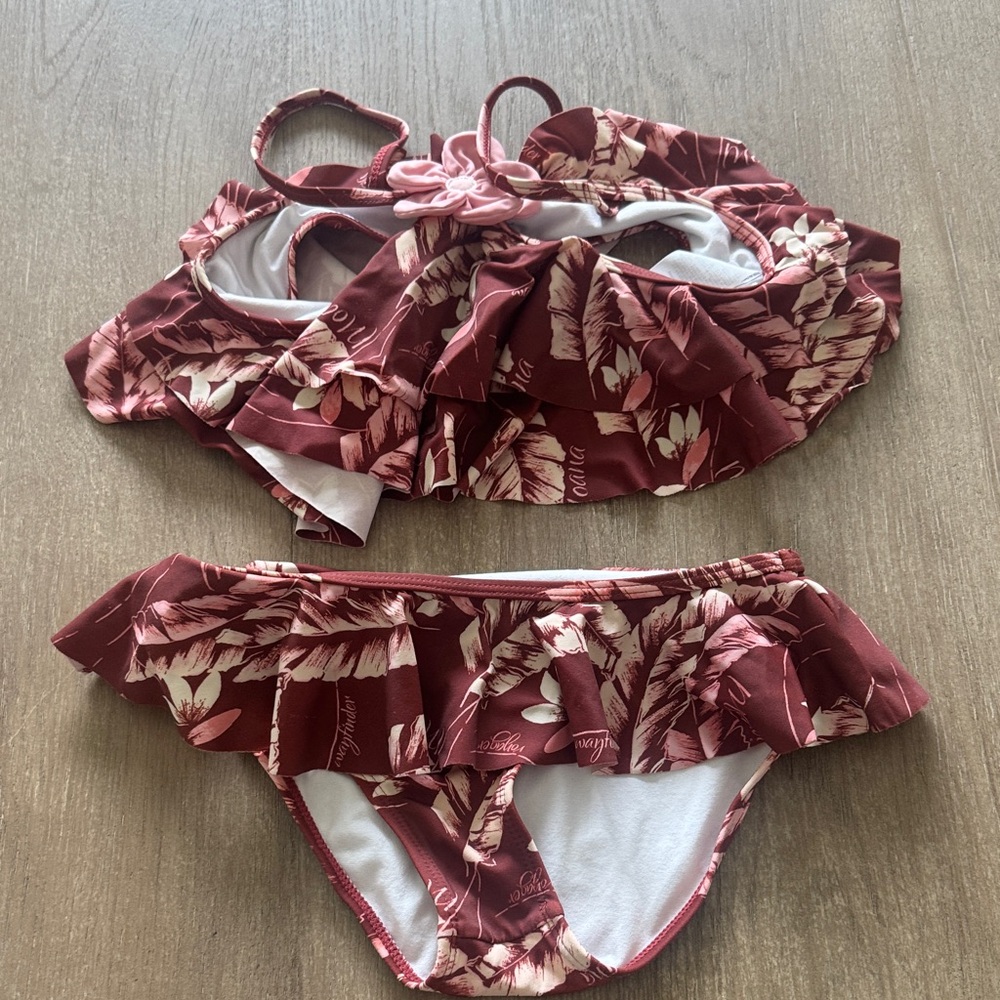 Janie and Jack Disney Moana Bikini Set